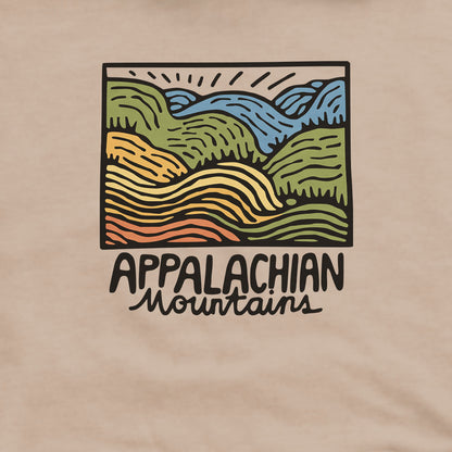 Appalachian Mountains Hoodie Adventure and Outdoors Themed Hoodie