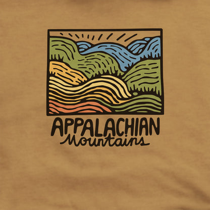 Appalachian Mountains Hoodie Adventure and Outdoors Themed Hoodie