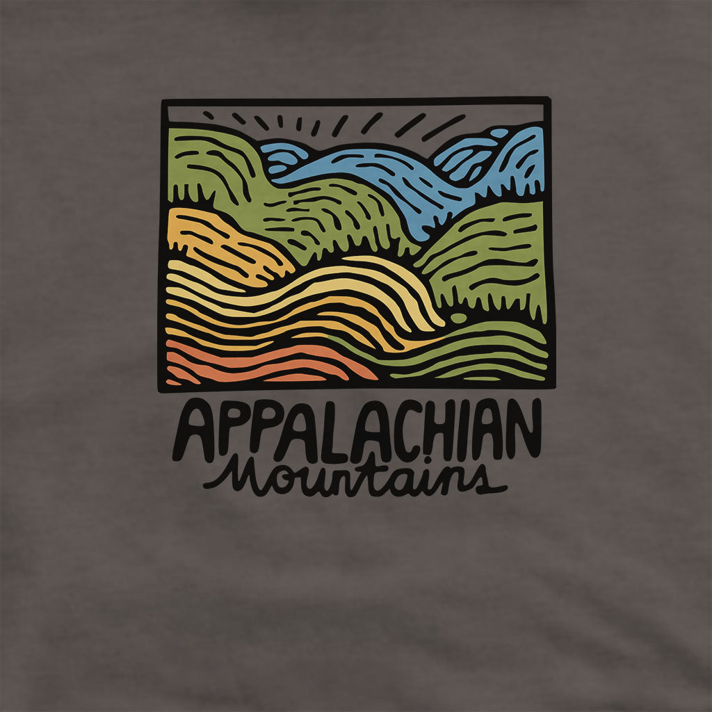 Appalachian Mountains Hoodie Adventure and Outdoors Themed Hoodie