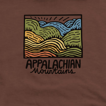 Appalachian Mountains Hoodie Adventure and Outdoors Themed Hoodie