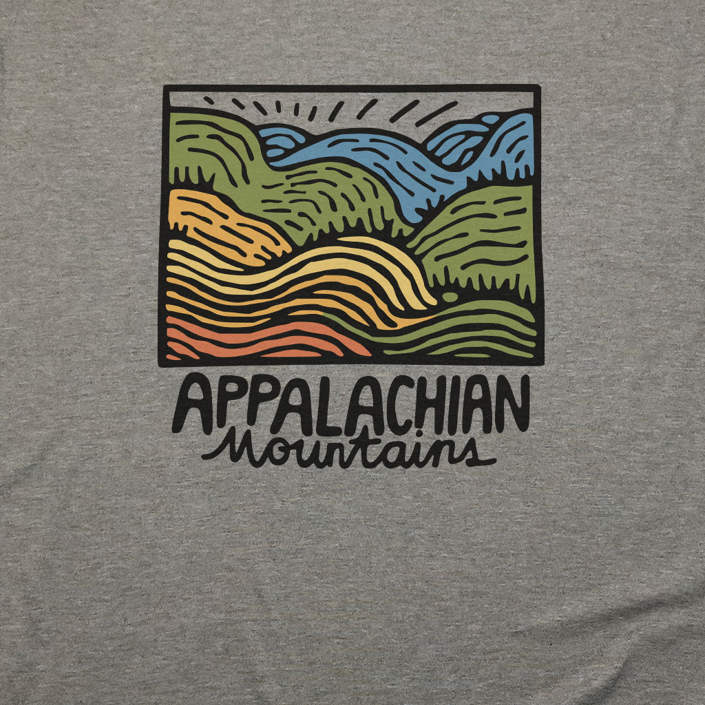 Appalachian Mountains T-Shirt Adventure and Outdoors Themed T-Shirt