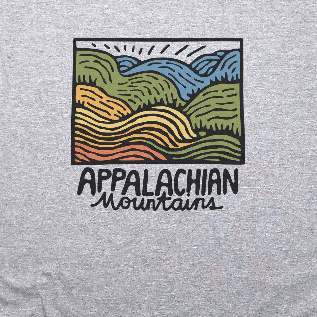 Appalachian Mountains T-Shirt Adventure and Outdoors Themed T-Shirt