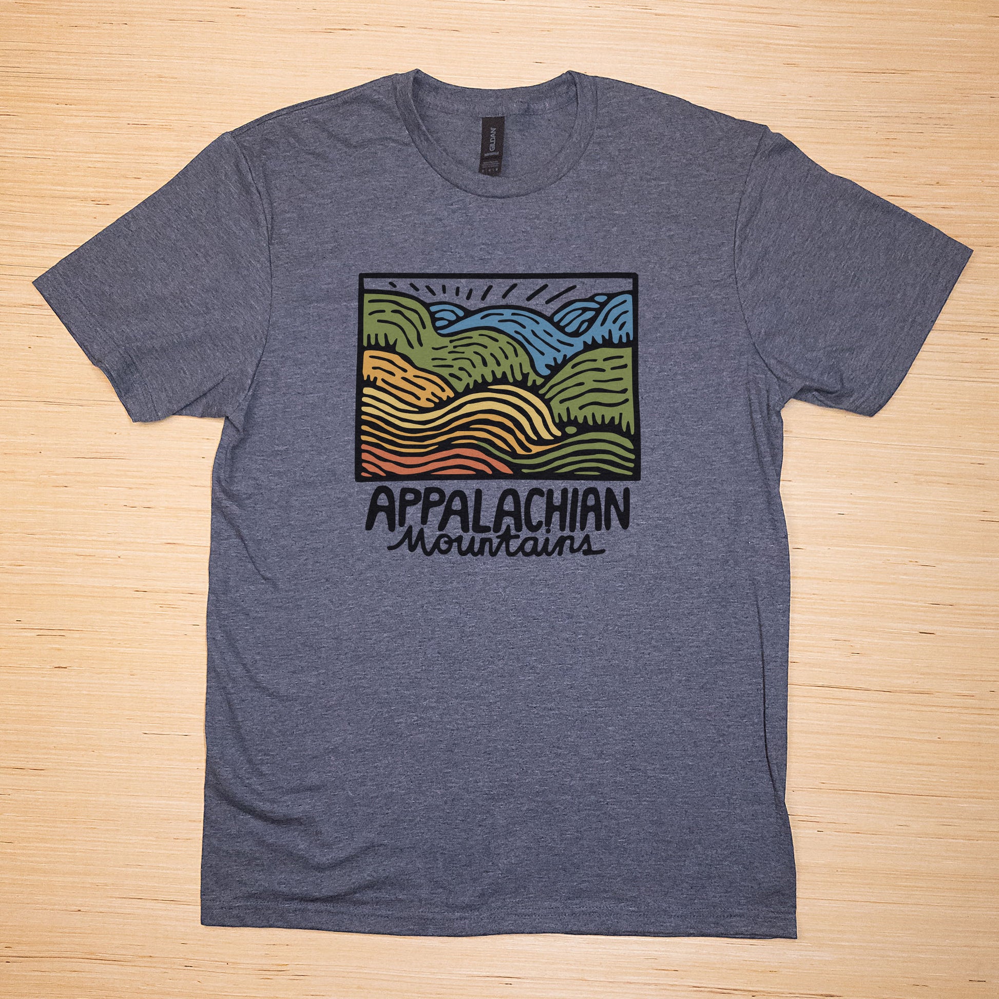 Appalachian Mountains T-Shirt Adventure and Outdoors Themed T-Shirt