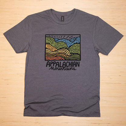 Appalachian Mountains T-Shirt Adventure and Outdoors Themed T-Shirt
