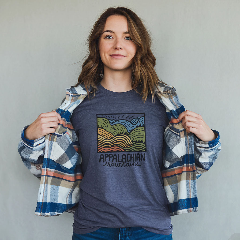 Appalachian Mountains T-Shirt Adventure and Outdoors Themed T-Shirt