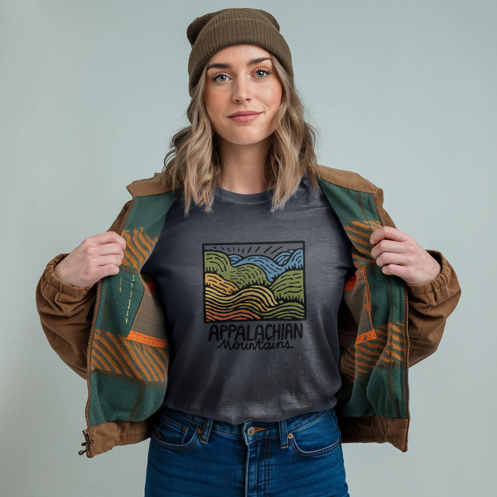 Appalachian Mountains T-Shirt Adventure and Outdoors Themed T-Shirt
