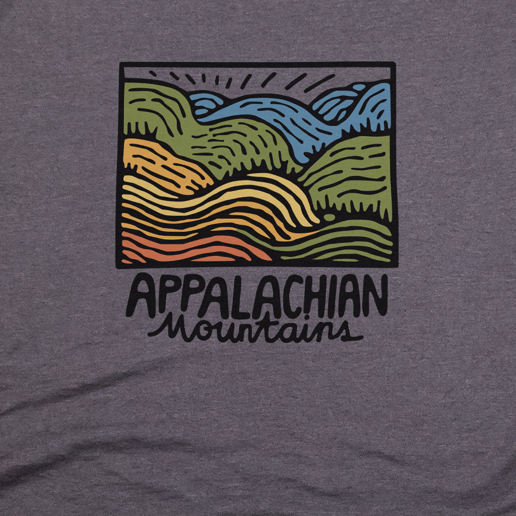 Appalachian Mountains T-Shirt Adventure and Outdoors Themed T-Shirt