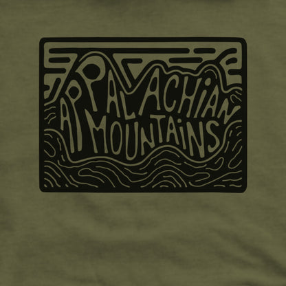 Appalachian Mountains Hoodie Adventure and Outdoors Themed Hoodie