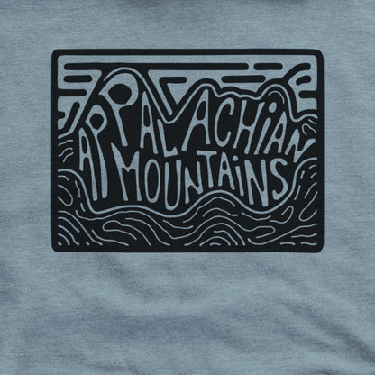 Appalachian Mountains Hoodie Adventure and Outdoors Themed Hoodie