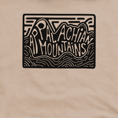 Appalachian Mountains Crewneck Sweatshirt Adventure and Outdoors Themed Sweatshirt