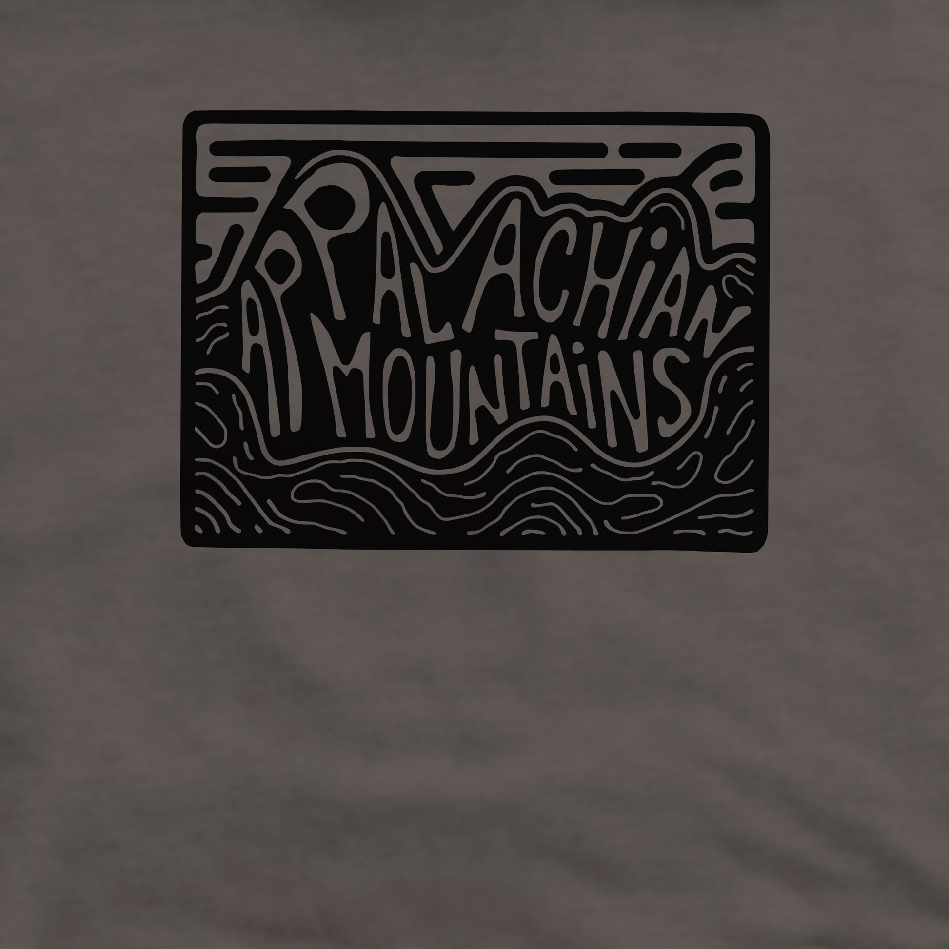 Appalachian Mountains Crewneck Sweatshirt Adventure and Outdoors Themed Sweatshirt