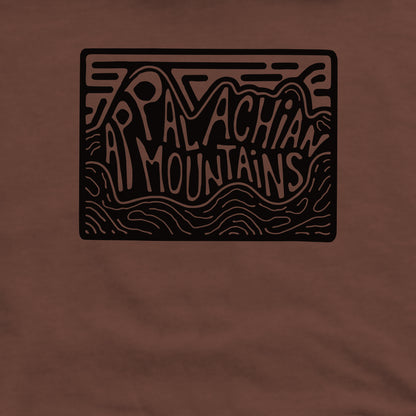 Appalachian Mountains Crewneck Sweatshirt Adventure and Outdoors Themed Sweatshirt