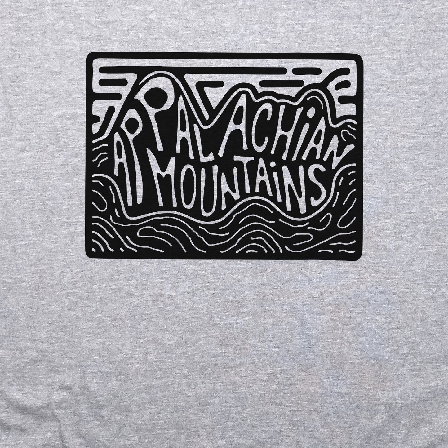Appalachian Mountains Crewneck Sweatshirt Adventure and Outdoors Themed Sweatshirt