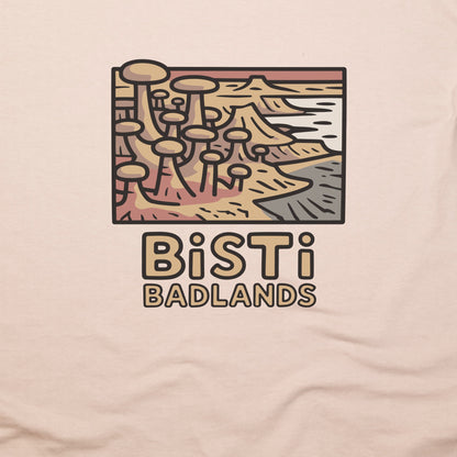 Bisti Badlands T-Shirt Adventure and Outdoors Themed T-Shirt
