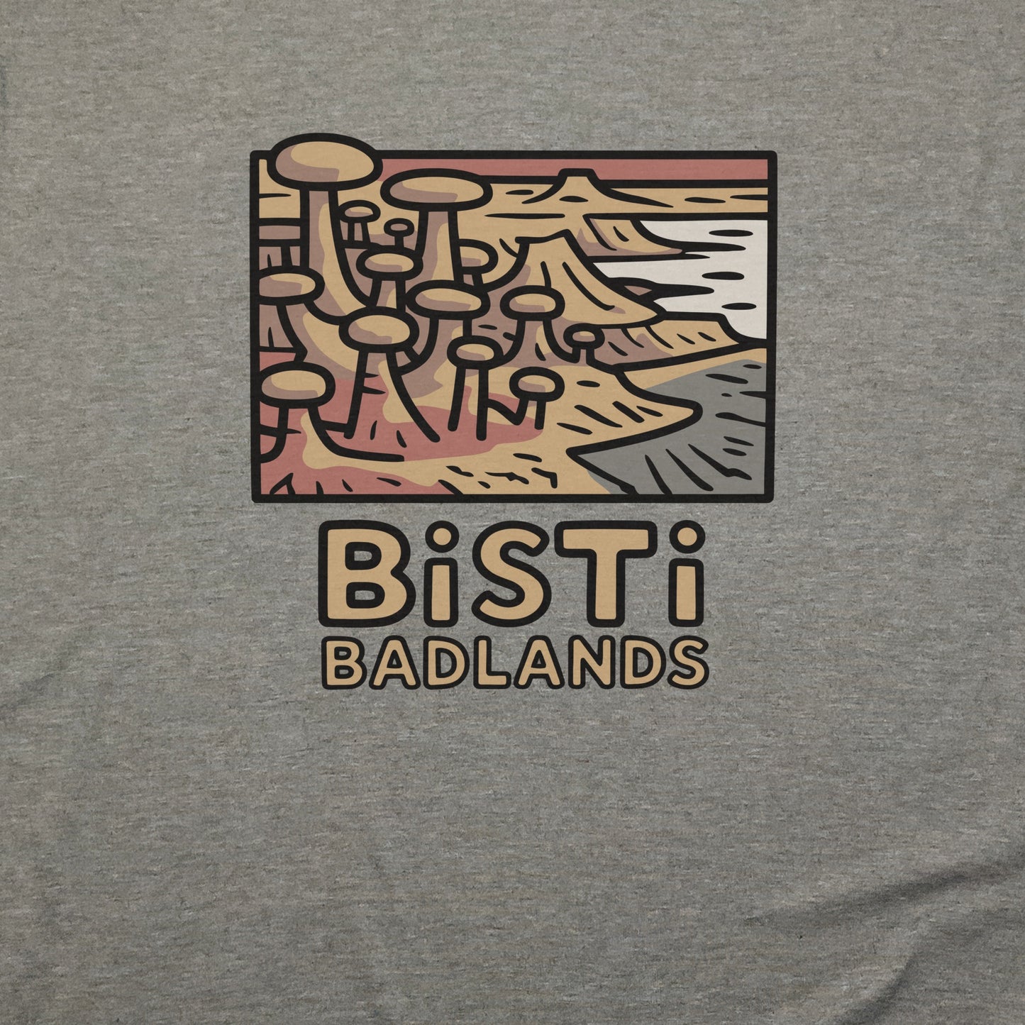 Bisti Badlands T-Shirt Adventure and Outdoors Themed T-Shirt