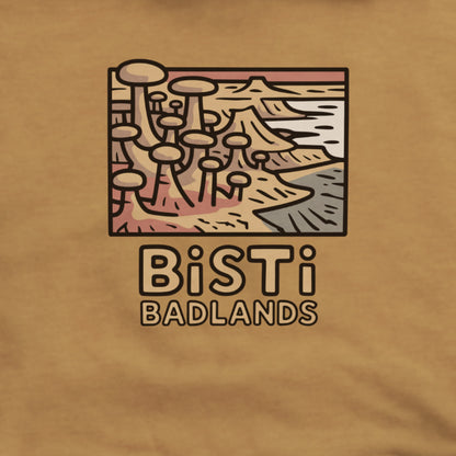 Bisti Badlands Hoodie Adventure and Outdoors Themed Hoodie