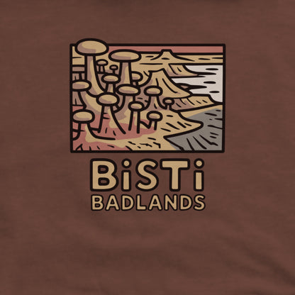 Bisti Badlands Hoodie Adventure and Outdoors Themed Hoodie