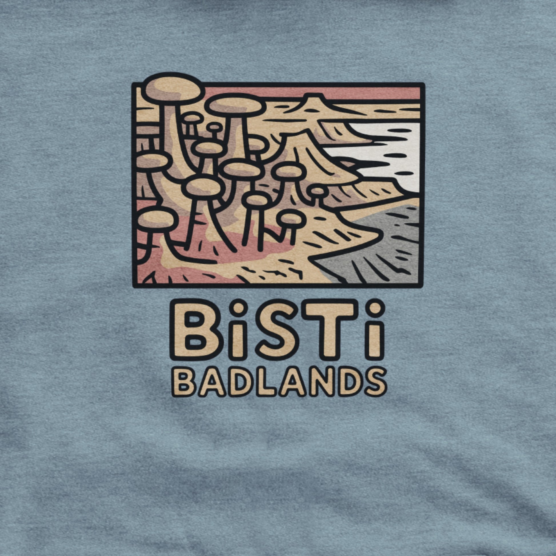 Bisti Badlands Hoodie Adventure and Outdoors Themed Hoodie