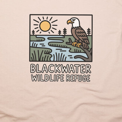 Blackwater National Wildlife Refuge Eagle T-Shirt Adventure and Outdoors Themed T-Shirt