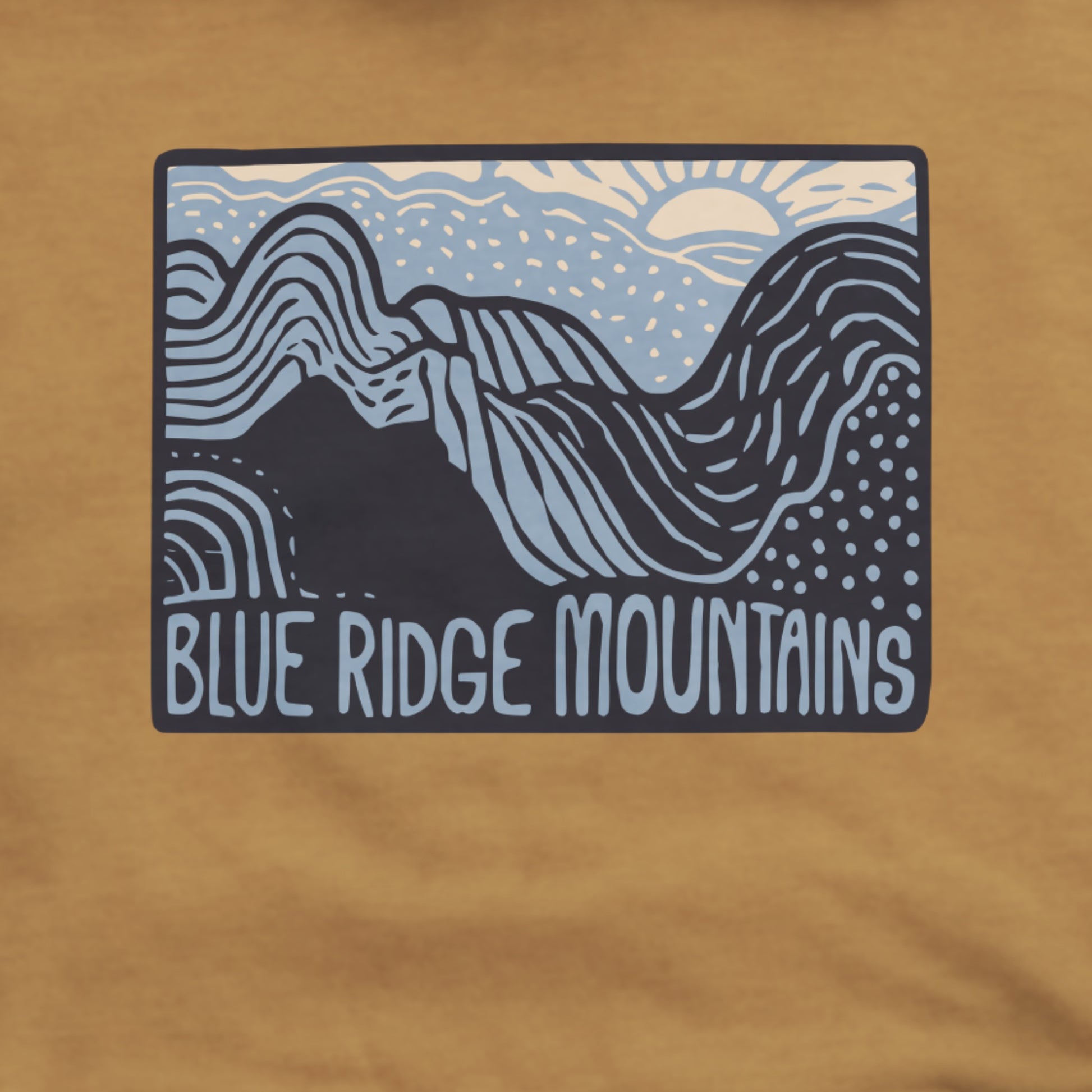 Blue Ridge Mountains Hoodie Adventure and Outdoors Themed Hoodie