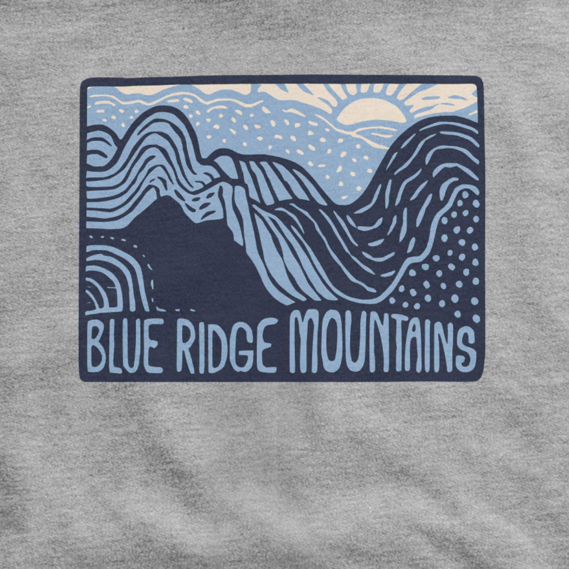 Blue Ridge Mountains Hoodie Adventure and Outdoors Themed Hoodie