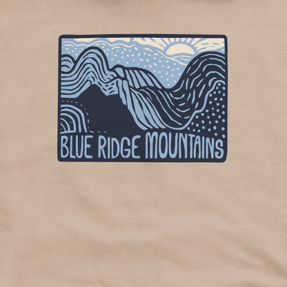 Blue Ridge Mountains Crewneck Sweatshirt Adventure and Outdoors Themed Sweatshirt