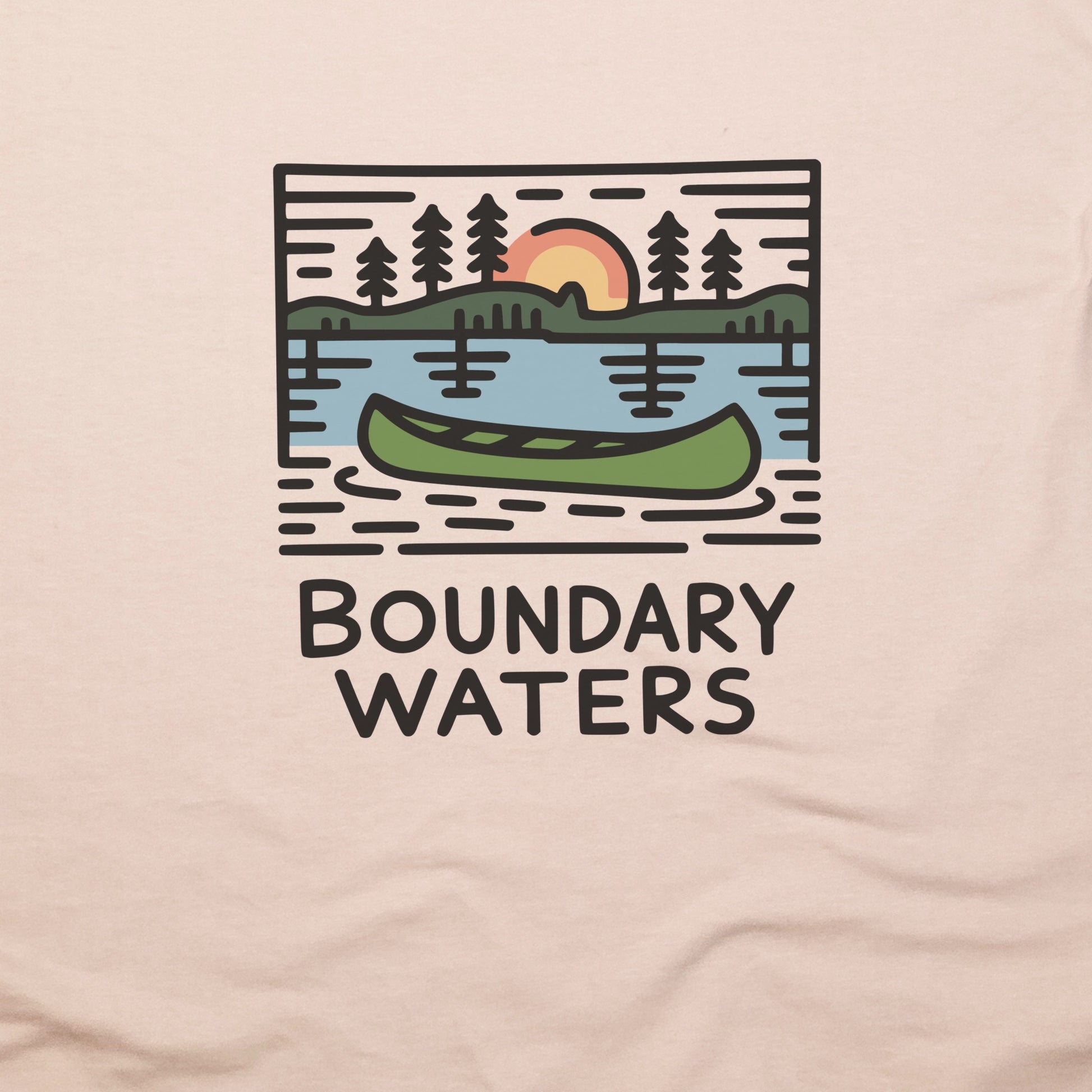 Boundary Waters Canoe Area Wilderness T-Shirt Adventure and Outdoors Themed T-Shirt