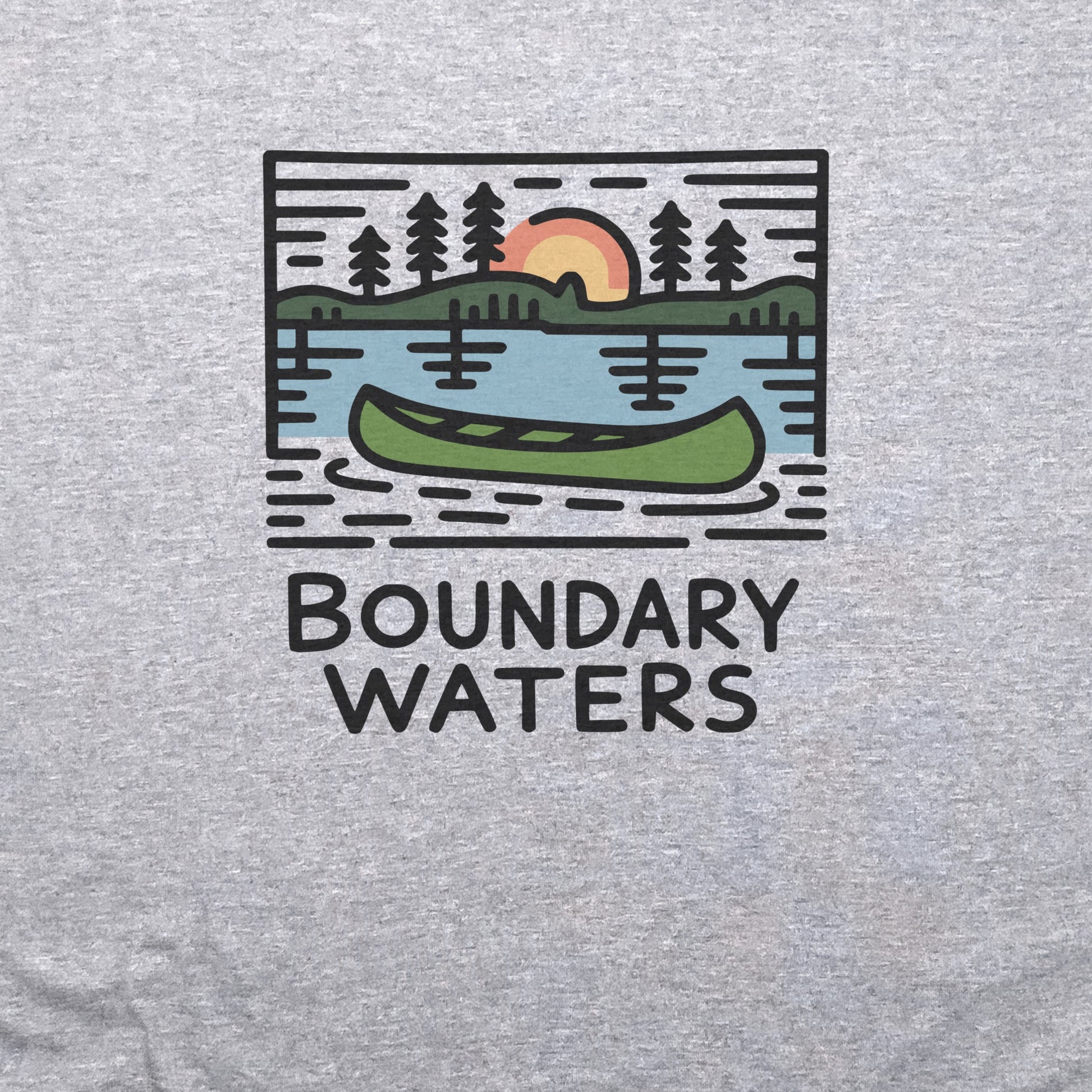 Boundary Waters Canoe Area Wilderness T-Shirt Adventure and Outdoors Themed T-Shirt
