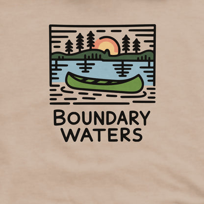 Boundary Waters Canoe Area Wilderness Crewneck Sweatshirt Adventure and Outdoors Themed Sweatshirt