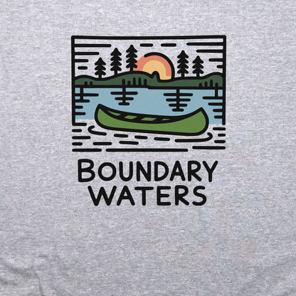 Boundary Waters Canoe Area Wilderness Crewneck Sweatshirt Adventure and Outdoors Themed Sweatshirt