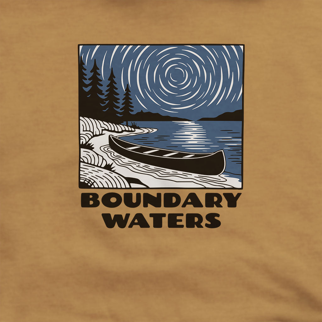 Boundary Waters Canoe Area Wilderness at Night Hoodie
