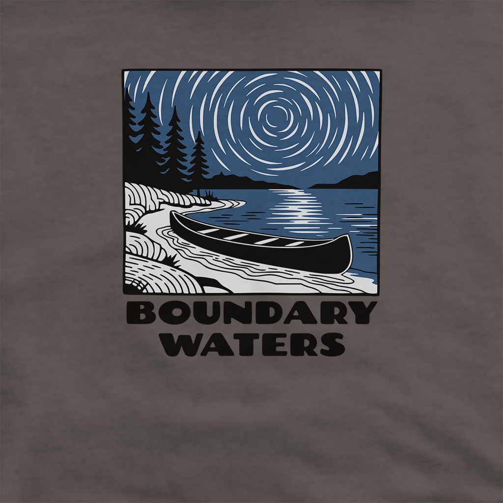 Boundary Waters Canoe Area Wilderness at Night Hoodie