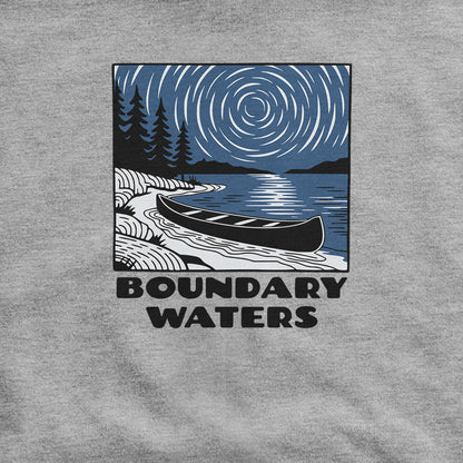 Boundary Waters Canoe Area Wilderness at Night Hoodie