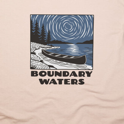 Boundary Waters Canoe Area Wilderness at Night T-Shirt