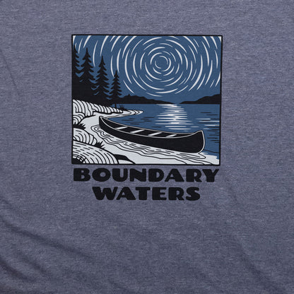 Boundary Waters Canoe Area Wilderness at Night T-Shirt