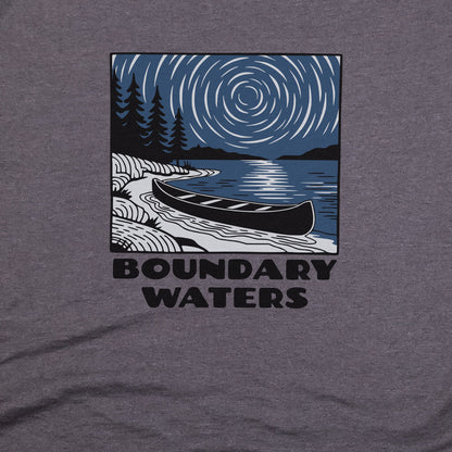 Boundary Waters Canoe Area Wilderness at Night T-Shirt