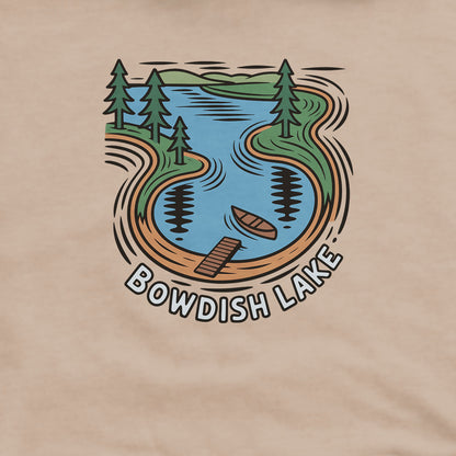 Bowdish Lake Hoodie Adventure and Outdoors Themed Hoodie