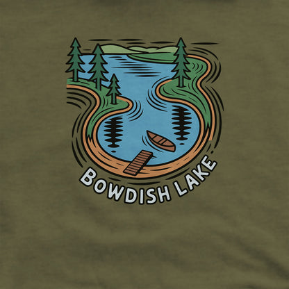 Bowdish Lake Hoodie Adventure and Outdoors Themed Hoodie