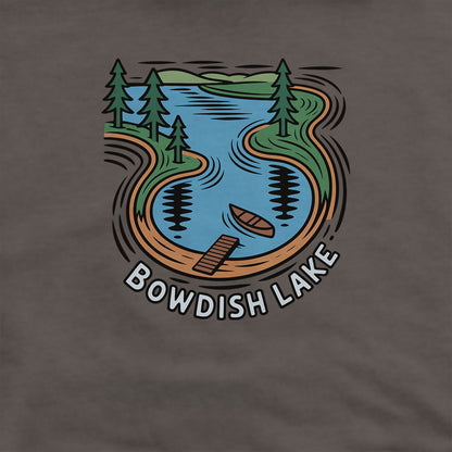 Bowdish Lake Hoodie Adventure and Outdoors Themed Hoodie