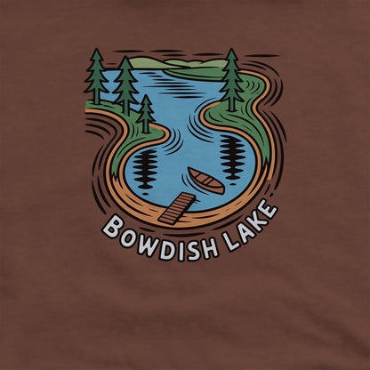Bowdish Lake Hoodie Adventure and Outdoors Themed Hoodie