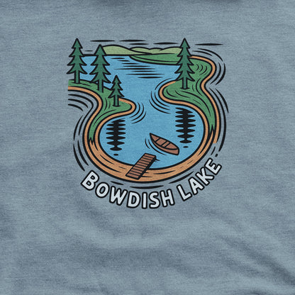 Bowdish Lake Hoodie Adventure and Outdoors Themed Hoodie
