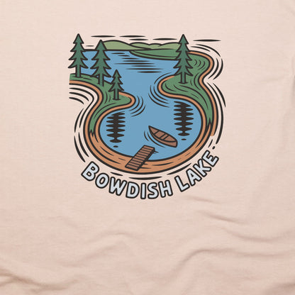 Bowdish Lake T-Shirt Adventure and Outdoors Themed T-Shirt