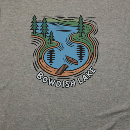 Bowdish Lake T-Shirt Adventure and Outdoors Themed T-Shirt