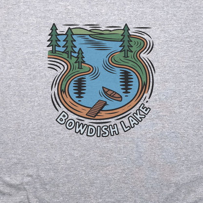 Bowdish Lake T-Shirt Adventure and Outdoors Themed T-Shirt