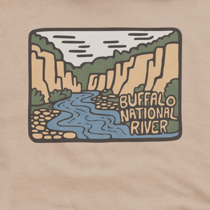 Buffalo National River Hoodie Adventure and Outdoors Themed Hoodie