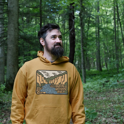 Buffalo National River Hoodie Adventure and Outdoors Themed Hoodie