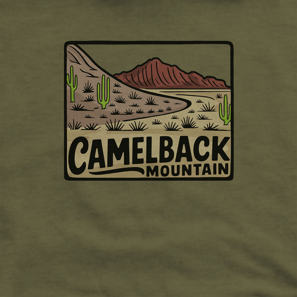 Camelback Mountain Hoodie Adventure and Outdoors Themed Hoodie