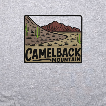Camelback Mountain Crewneck Sweatshirt Adventure and Outdoors Themed Sweatshirt