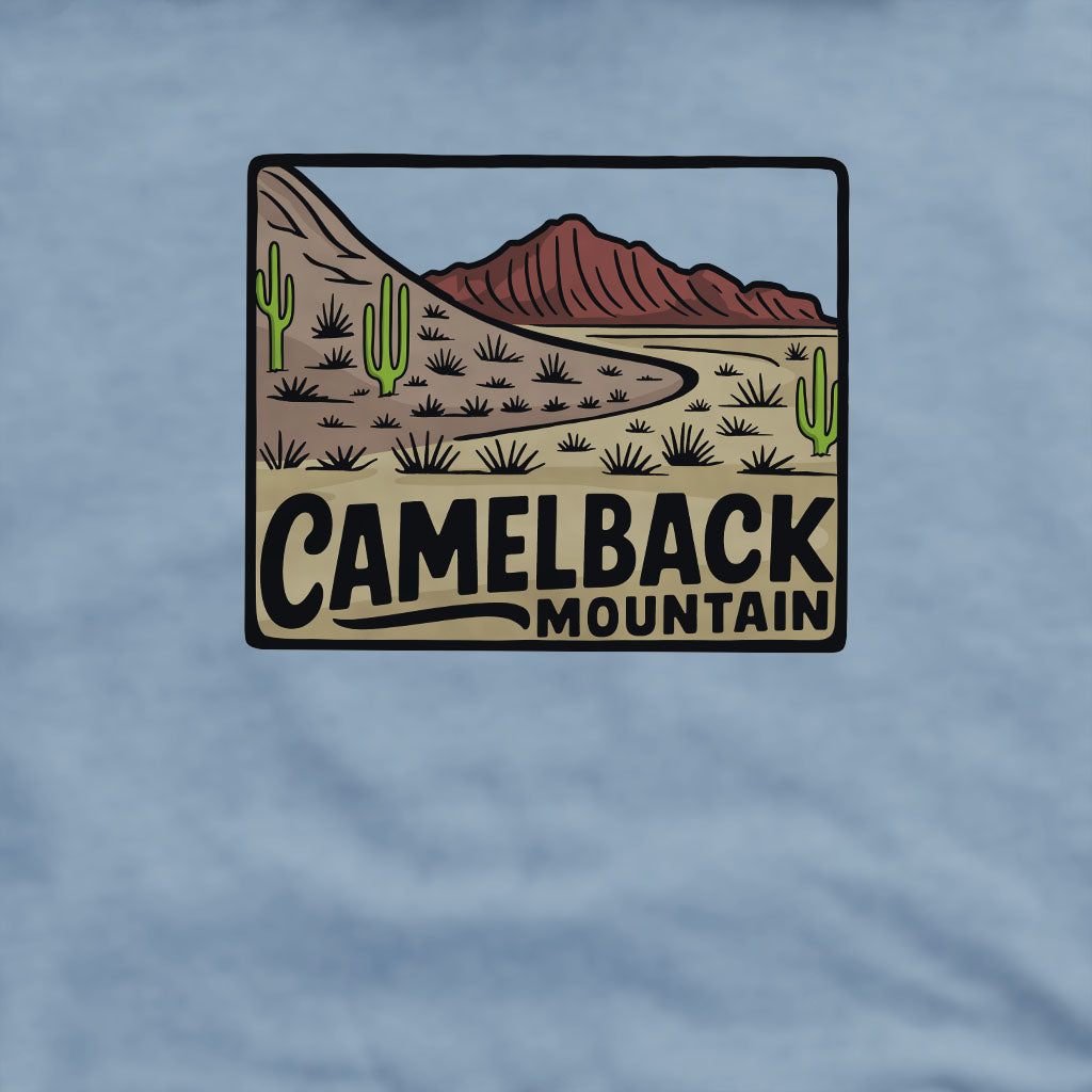 Camelback Mountain Crewneck Sweatshirt Adventure and Outdoors Themed Sweatshirt