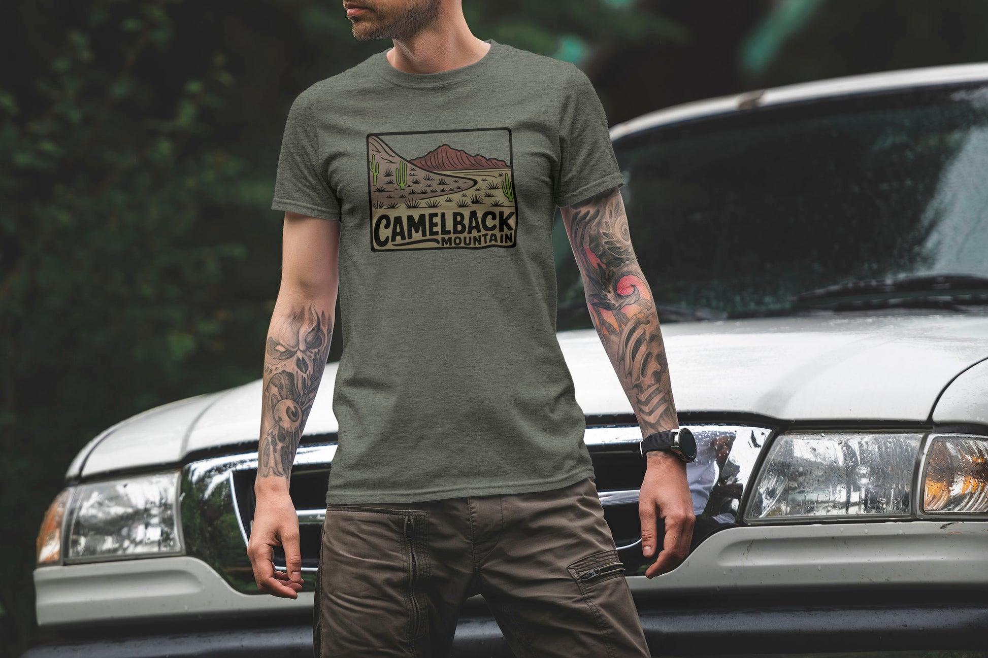 Camelback Mountain T-Shirt Adventure and Outdoors Themed T-Shirt